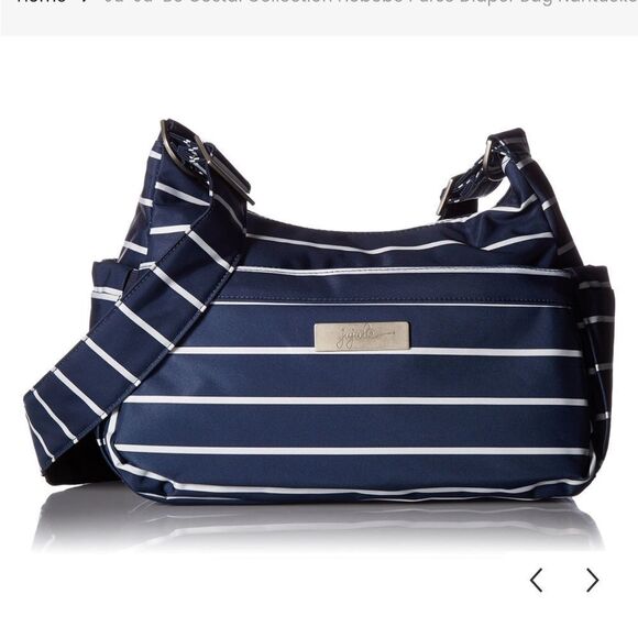 Ju-Ju-Be Costal Collection Hobobe Purse Diaper Bag Nantucket - Picture 1 of 13